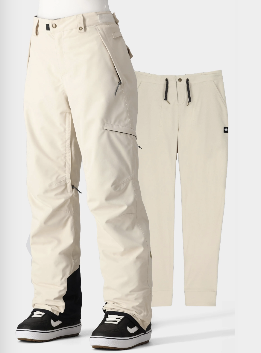 Smarty 3 in 1 Cargo Pant (Limestone) — Invasion Snowboard Shop